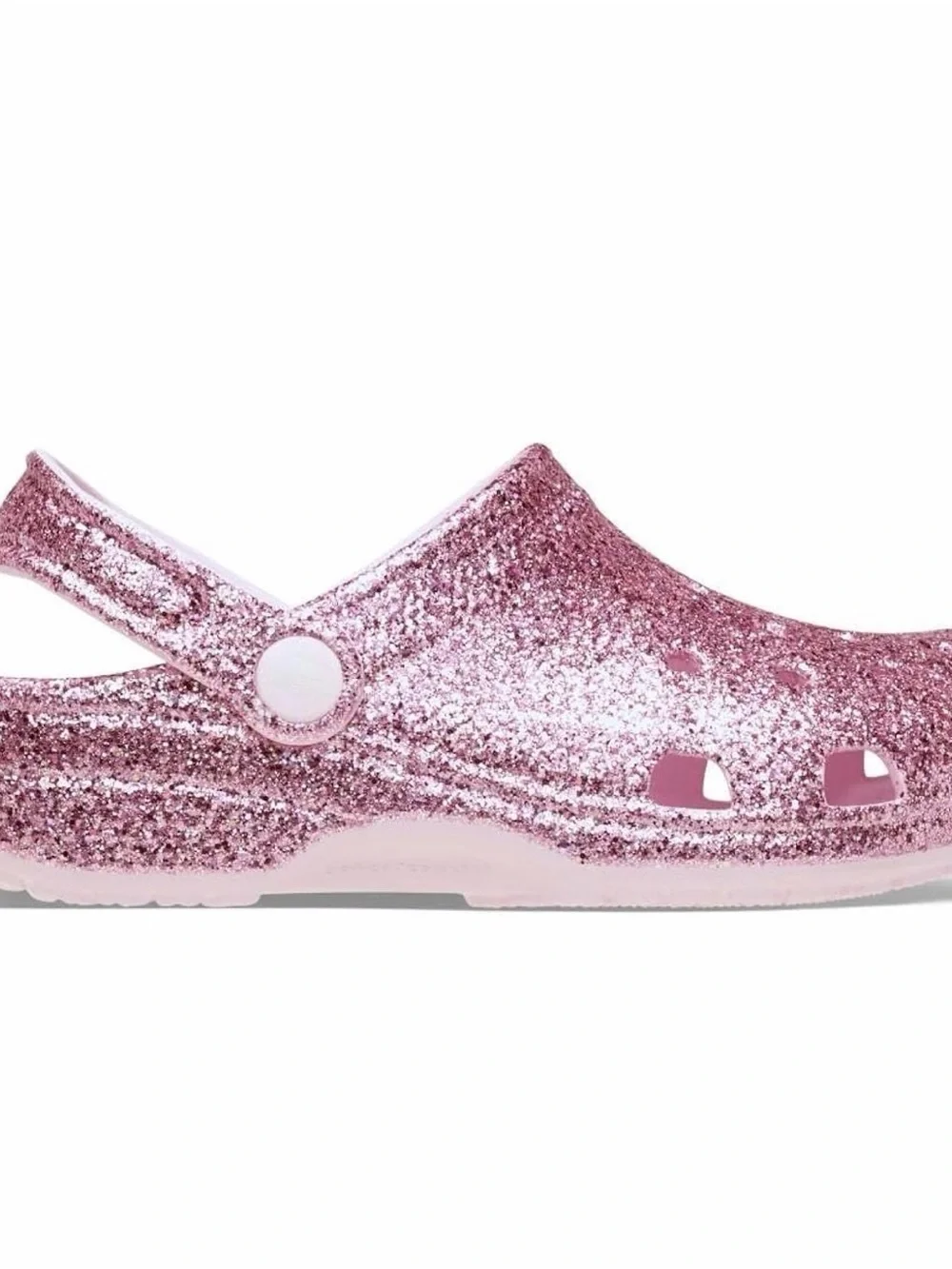 CROCS glitter covered